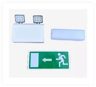 LED emergency lighting/EXIT box